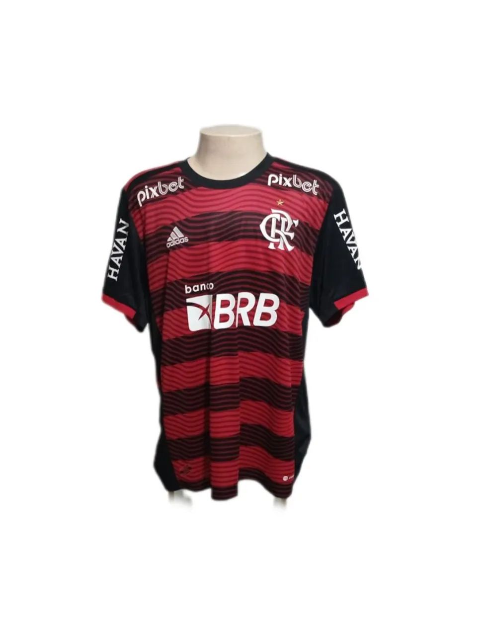 Camisa Flamengo RJ Adidas 2022 Gabigol Futebol Original