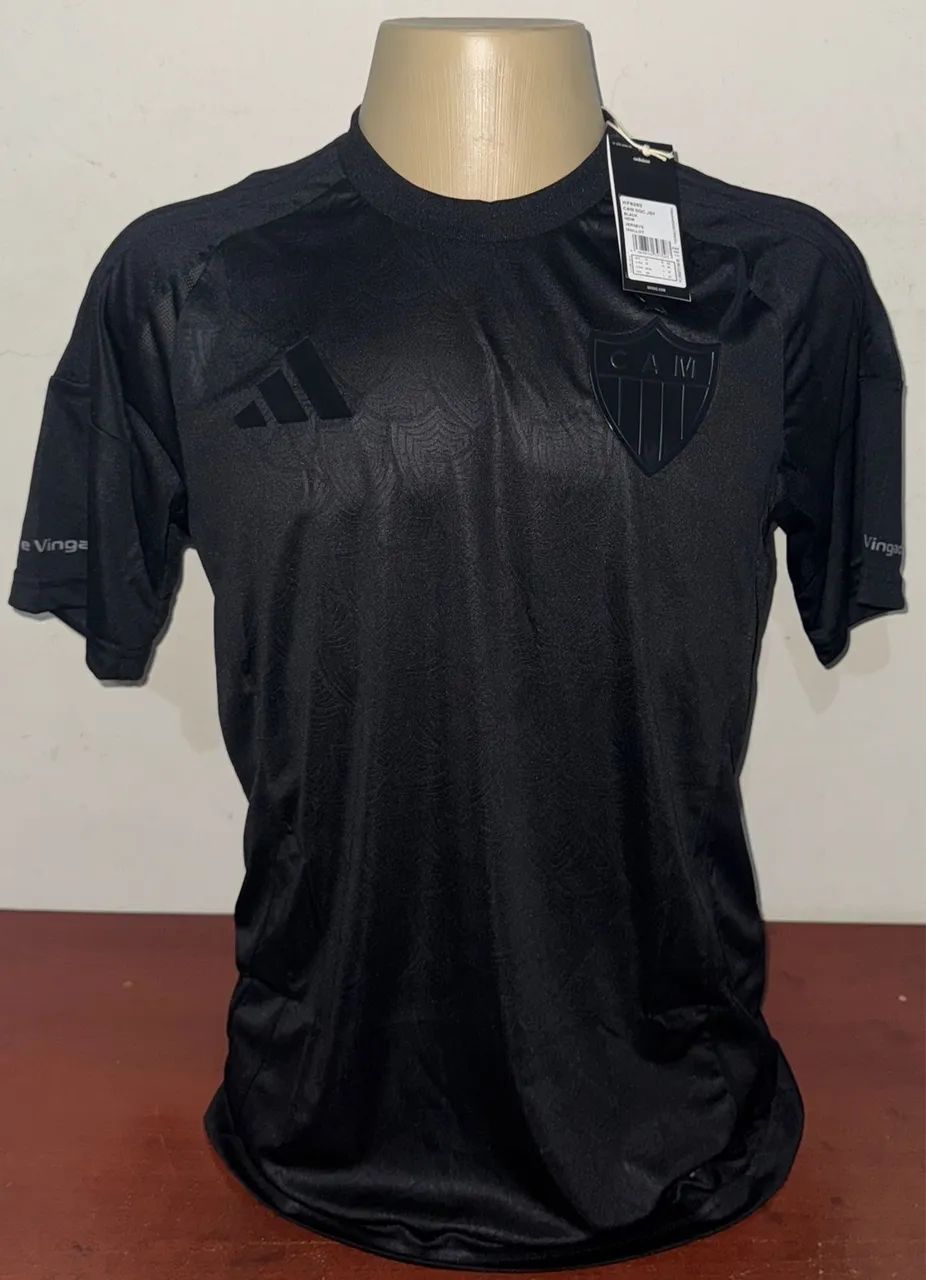 Camisa atlético mg all black - PRA SAIR