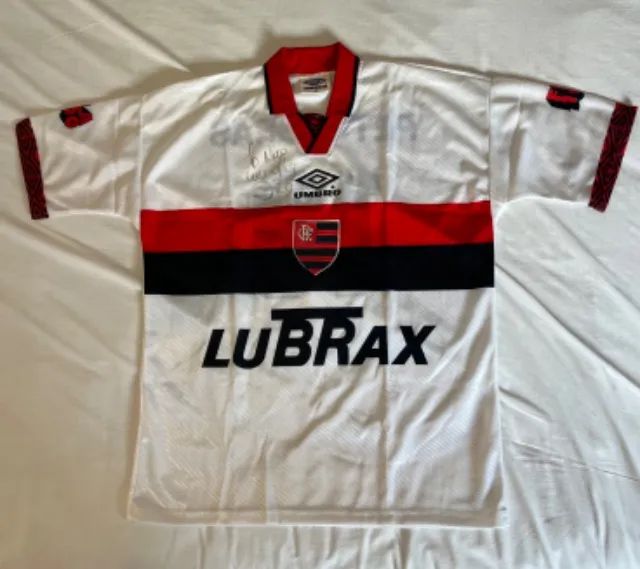Camisa do Flamengo 1995 autografado