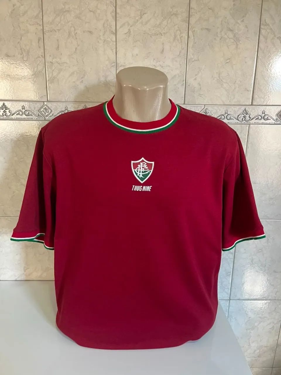 Camisa Fluminense X ThugNine Grená Original
