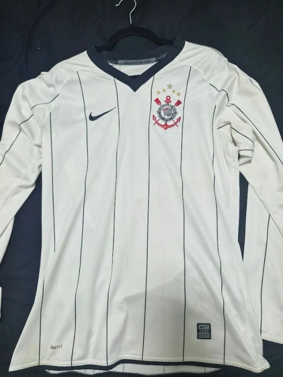 Camisa Corinthians Nike manga longa 2008/09 original tamanho M RARA