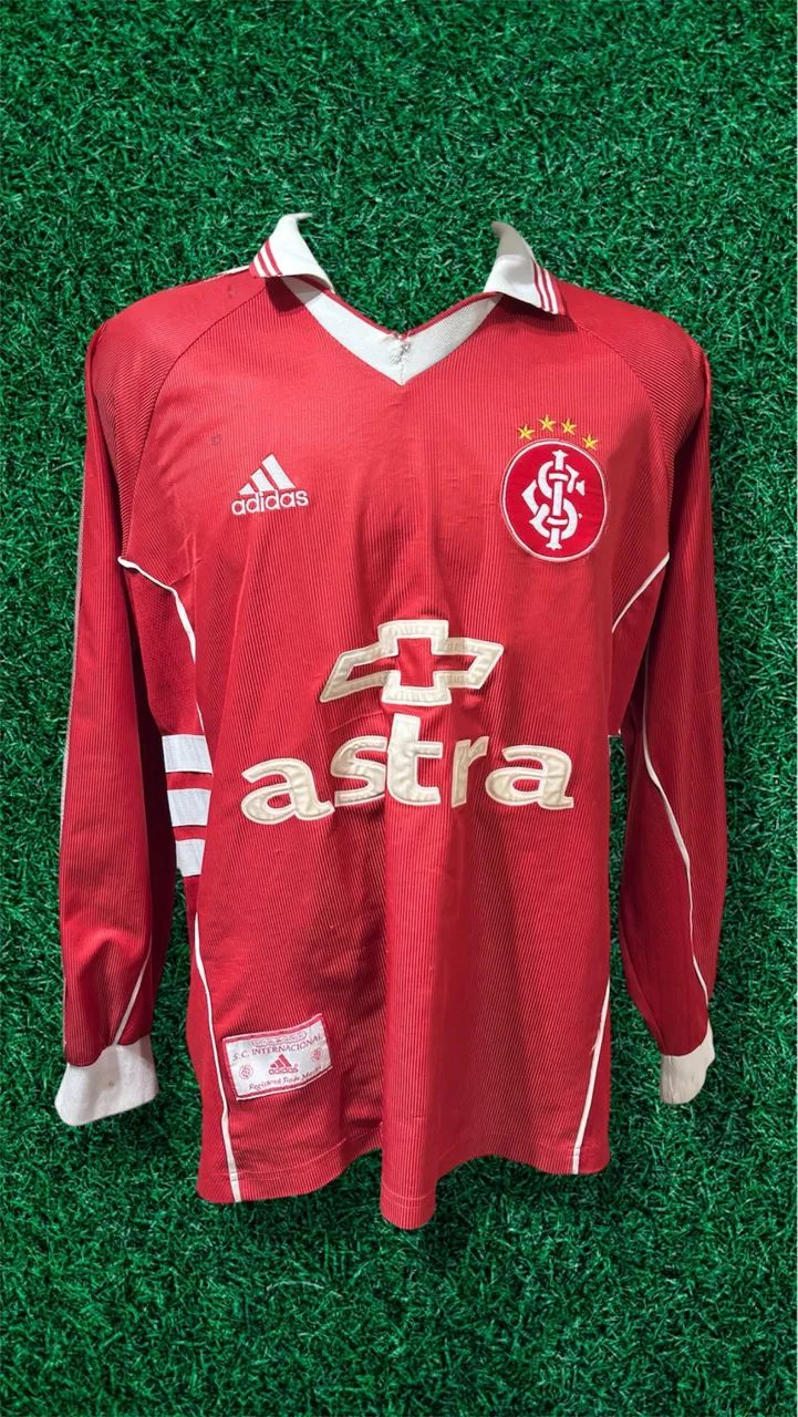 Camisa do Internacional manga longa de jogo adidas 1999