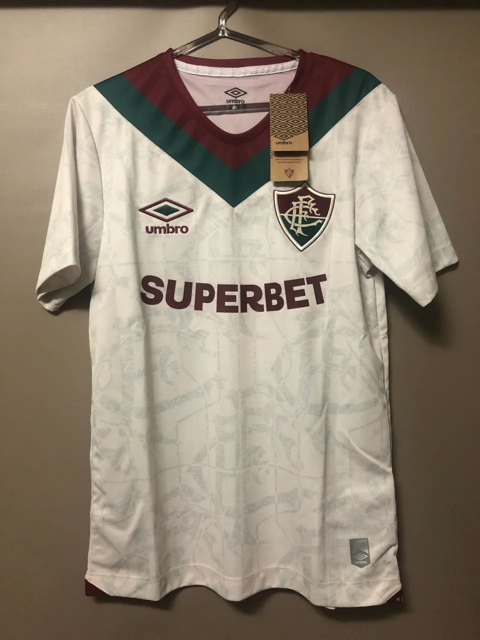Camisa Fluminense Umbro 2024 original nova com patrocínio