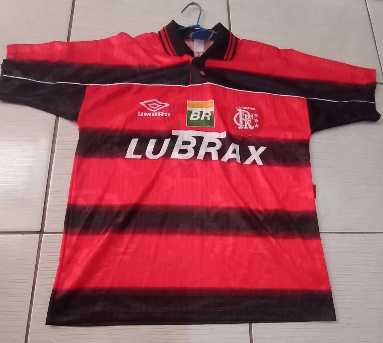 Camisa Flamengo Umbro Titular 1997/1999 Jogo #17 Coleção /