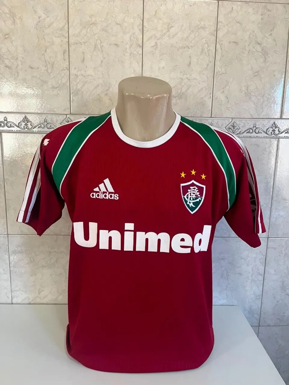 Camisa Fluminense Grená Adidas Original 2002