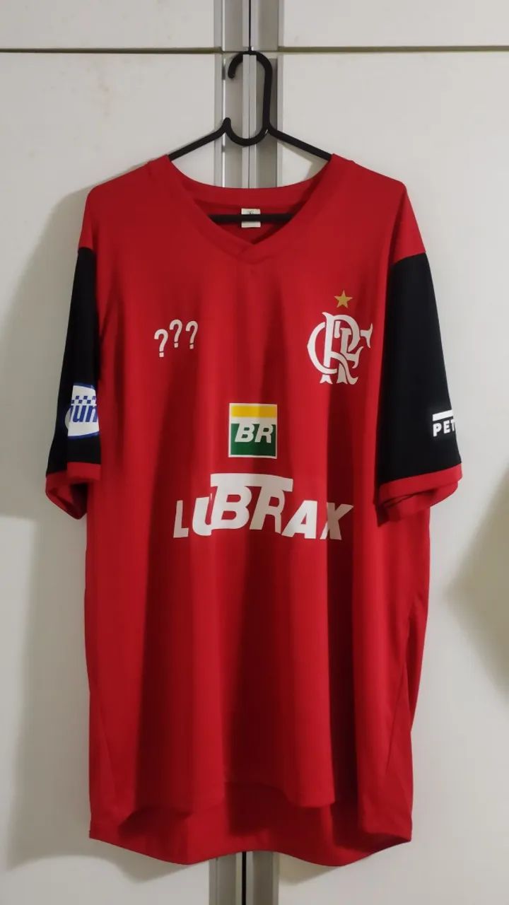 Camisa Flamengo ??? Interrogação Treino Modelo Provisório Nike Olympikus Raridade Original