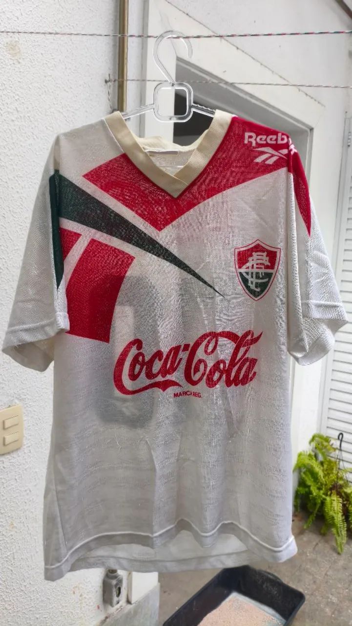 Camisa fluminense branca reebok G 1995