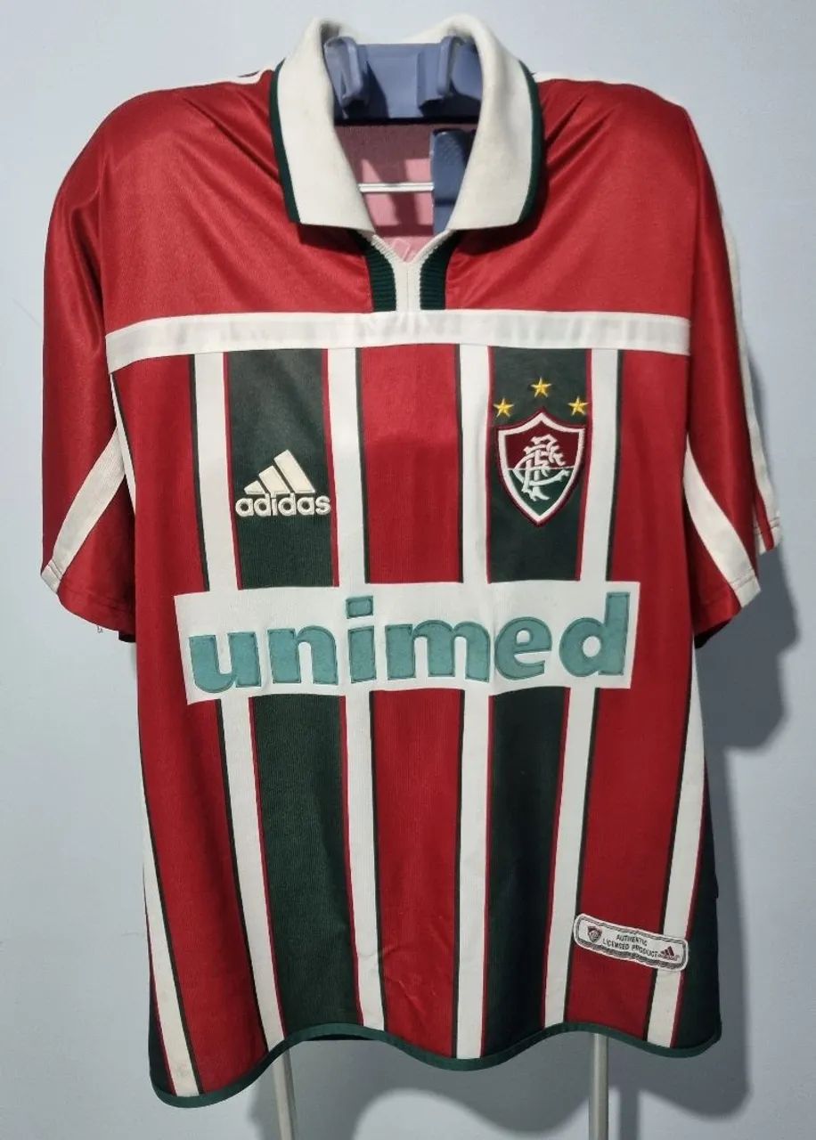 Camisa Fluminense 2001 Oficial Usada em jogo