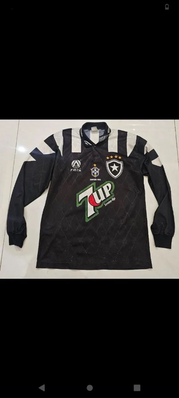 Camisa Botafogo Seven up manga longa, G,!