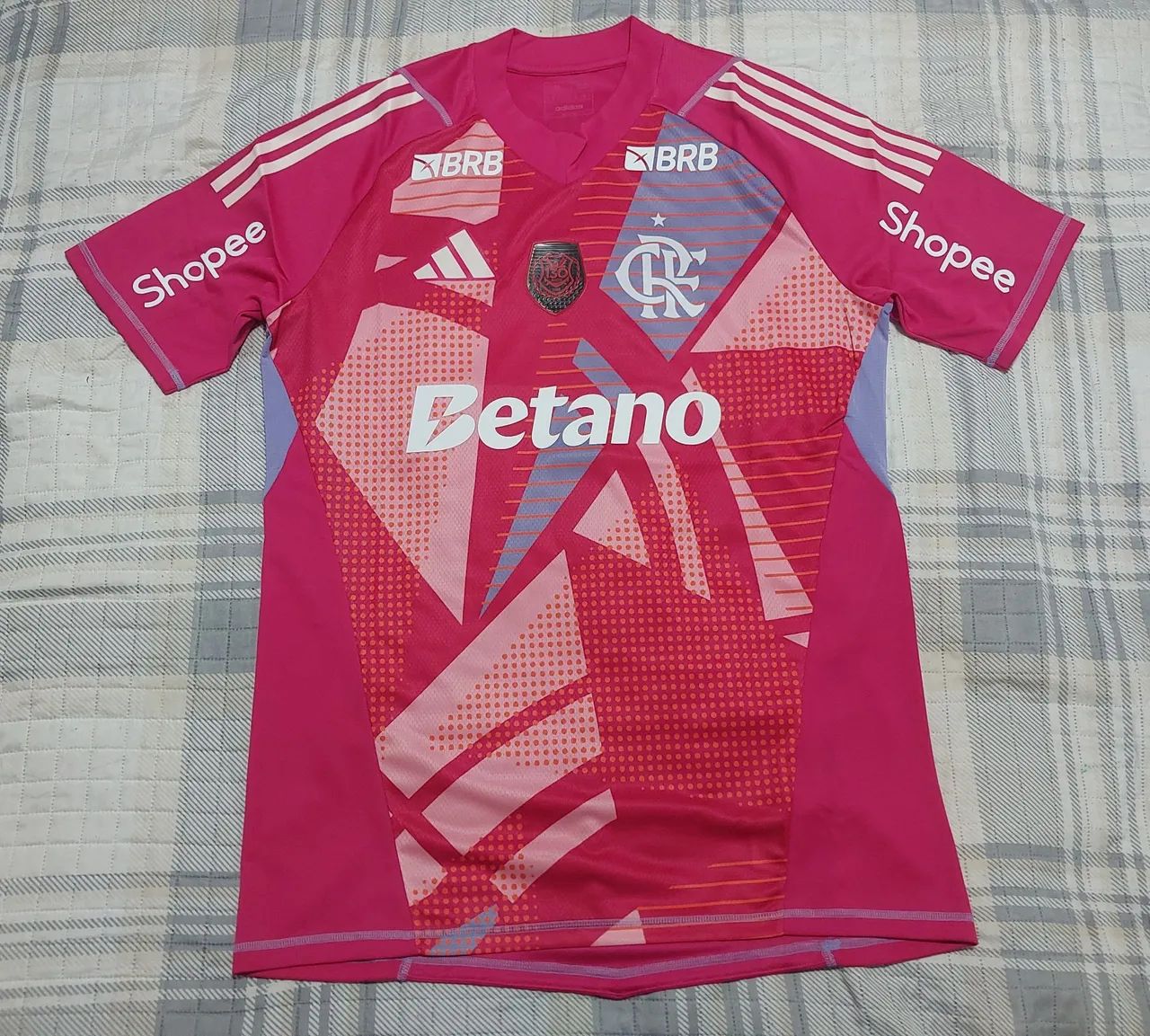 Camisa Flamengo Adidas Goleiro 130 Anos
