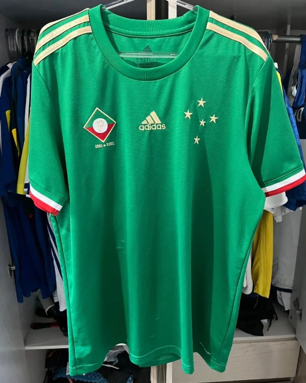 Camisa Cruzeiro Verde Centenário 2021 Masculina Original Adidas GG
